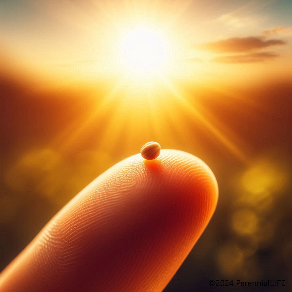 Finger with Mustard Seed