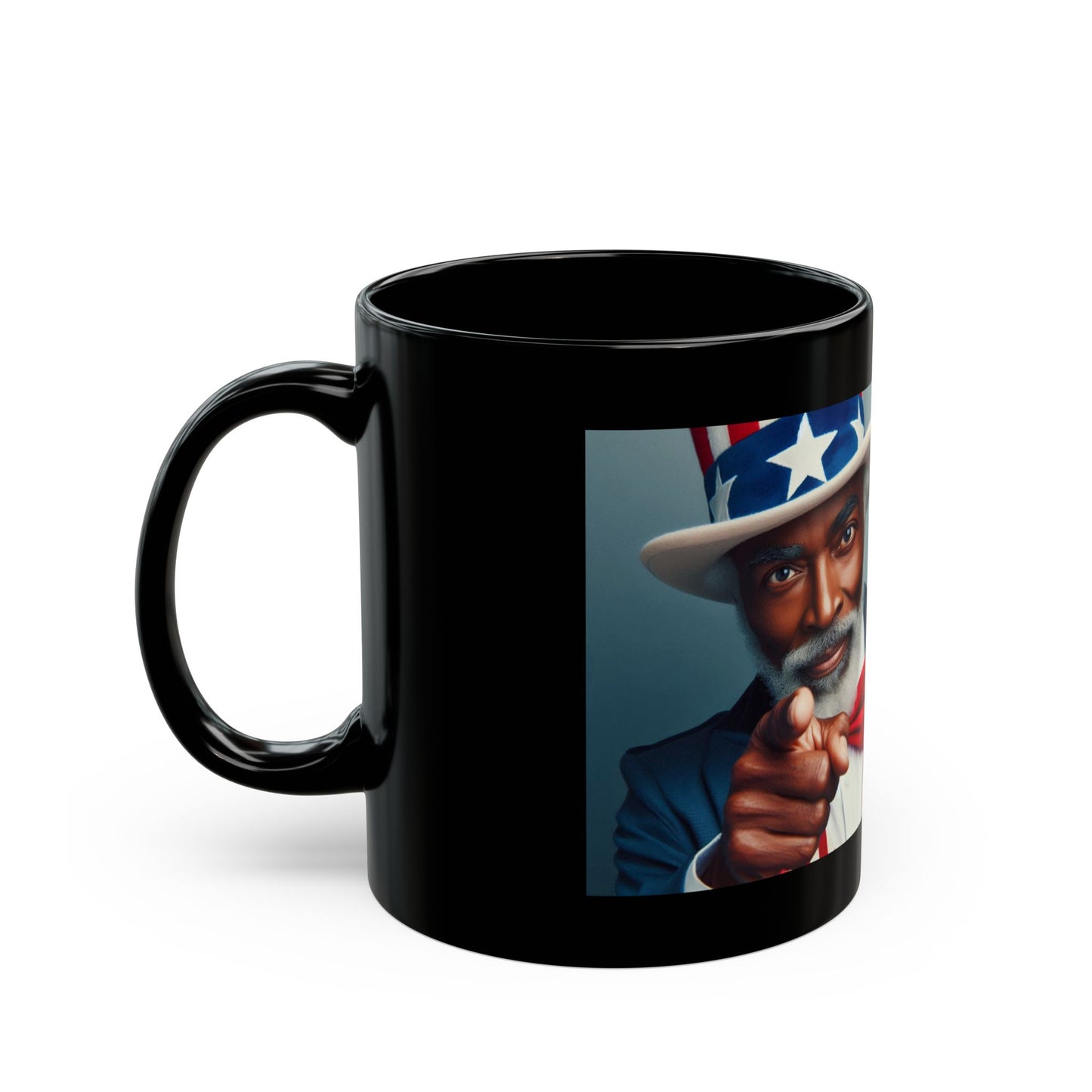 Patriotic Voting Mug - "I Want You to VOTE!"