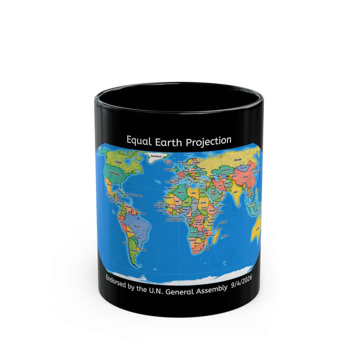 The "Equal Earth" Mug