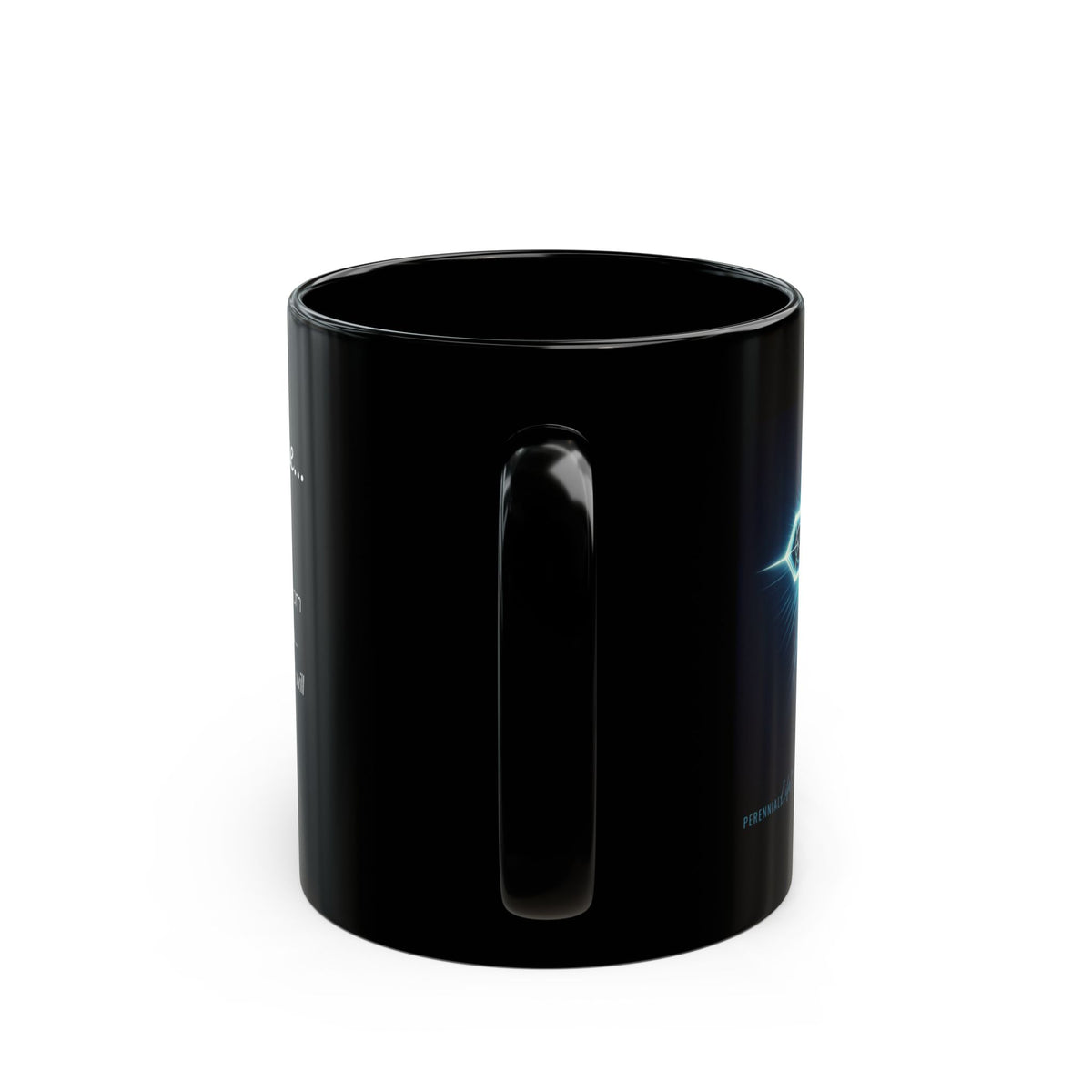 Christian Coffee Mug — "Preparedness Has a Name... It's Jesus!" Black Ceramic