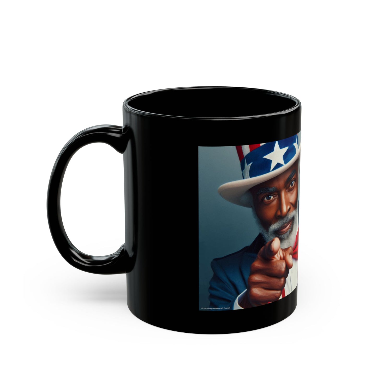 Keep Calm & Live in the Black Mug —  Uncle Bob Design (11oz)