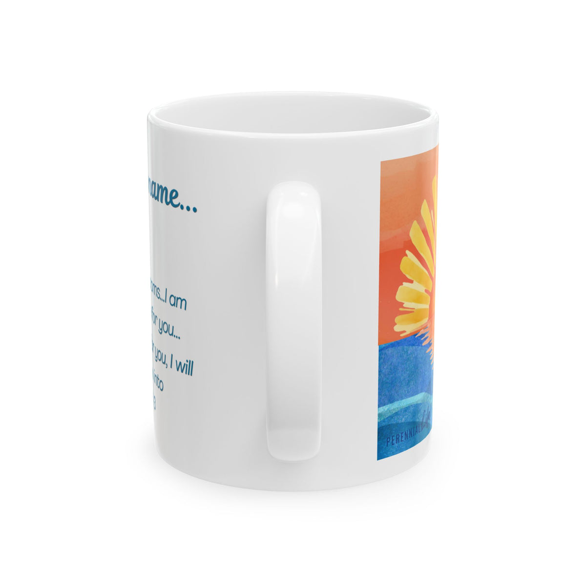 Inspirational Scripture Ceramic Mug — "Preparedness Is..." Religious Coffee Cup (11oz/15oz)
