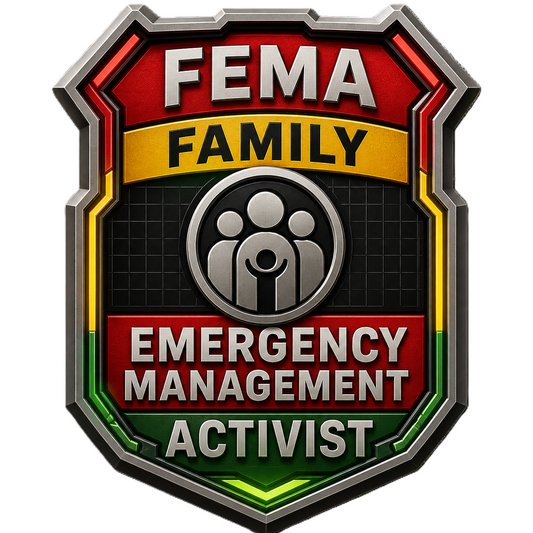 FEMA (Family Emergency Management Activist) Badge/Magnet