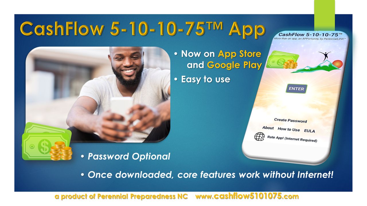 CashFlow 5-10-10-75™ Android App